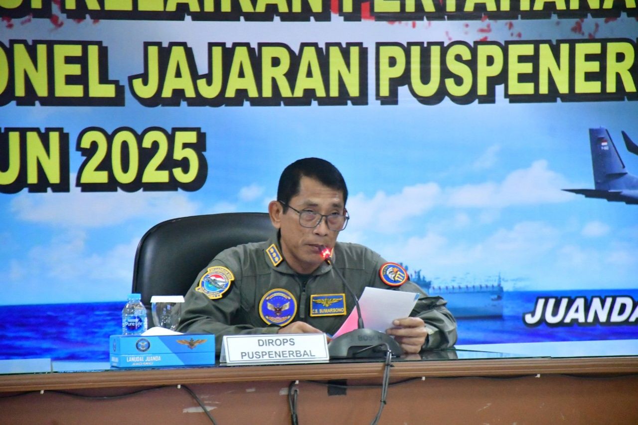 Personel Puspenerbal Ikuti Sosialisasi Sertifikasi Kelaikan Pertahanan Aspek Udara Tahun 2025