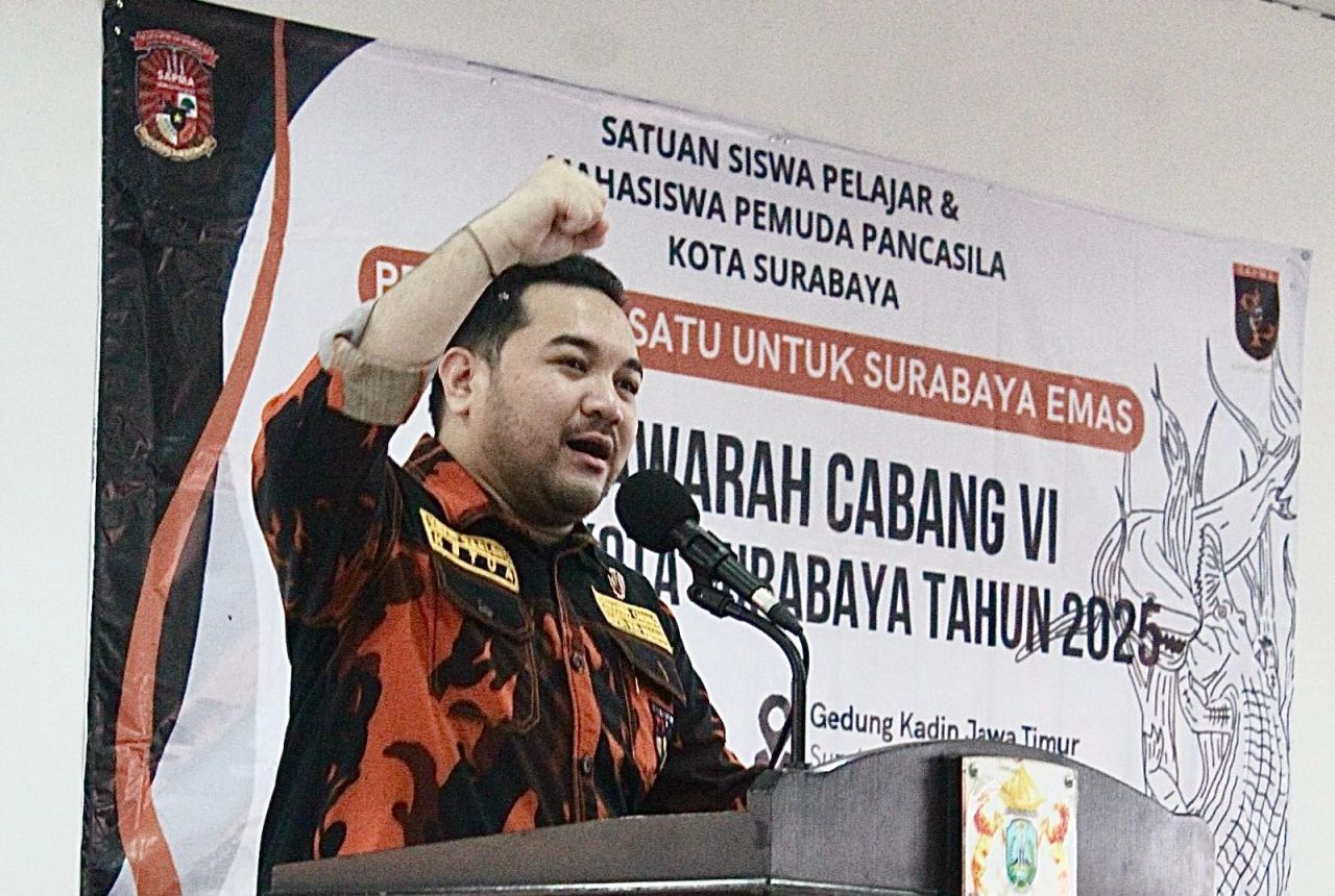 Musyawarah Cabang ke-VI SAPMA Pemuda Pancasila Kota Surabaya: Kevin Harlens Kembali Terpilih sebagai Ketua