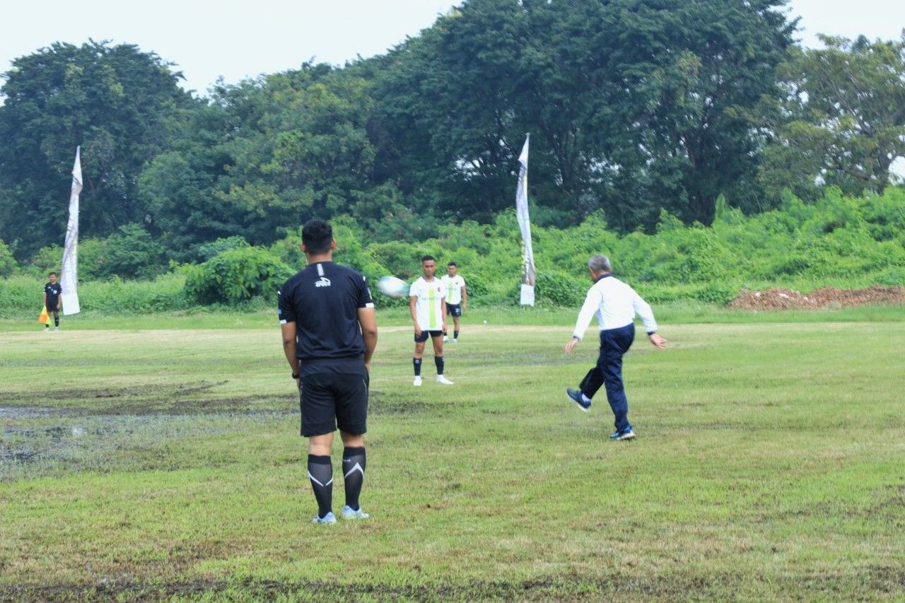 Jelang HUT ke-69 Penerbangan TNl AL 2025, Puspenerbal Gelar Turnamen Sepakbola Antara Satuan