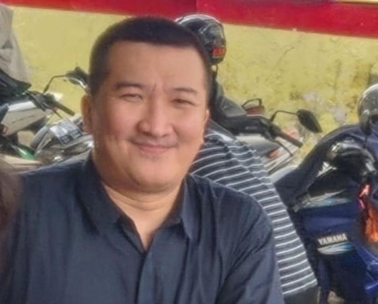 Eddy Susanto terduga pelaku penganiaya ibu rumah tangga berinisial PKA di area food court Mall Tunjungan Plaza 2, Lantai 5 Surabaya