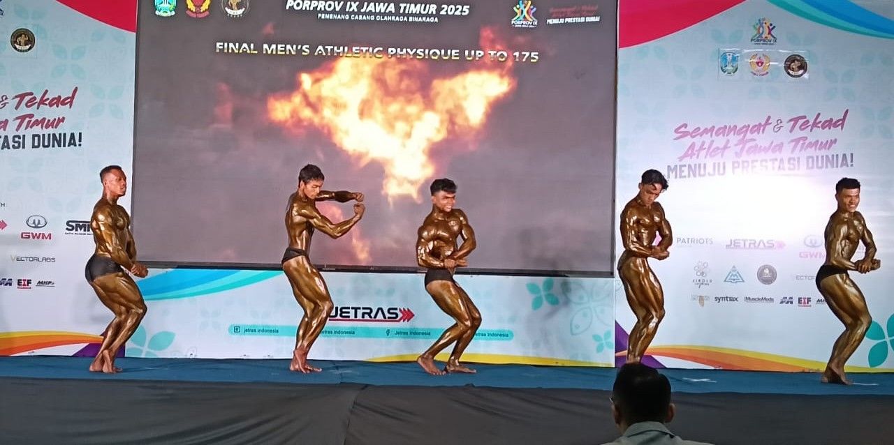 Kabupaten Malang Juara Umum Binaraga Porprov IX Jatim