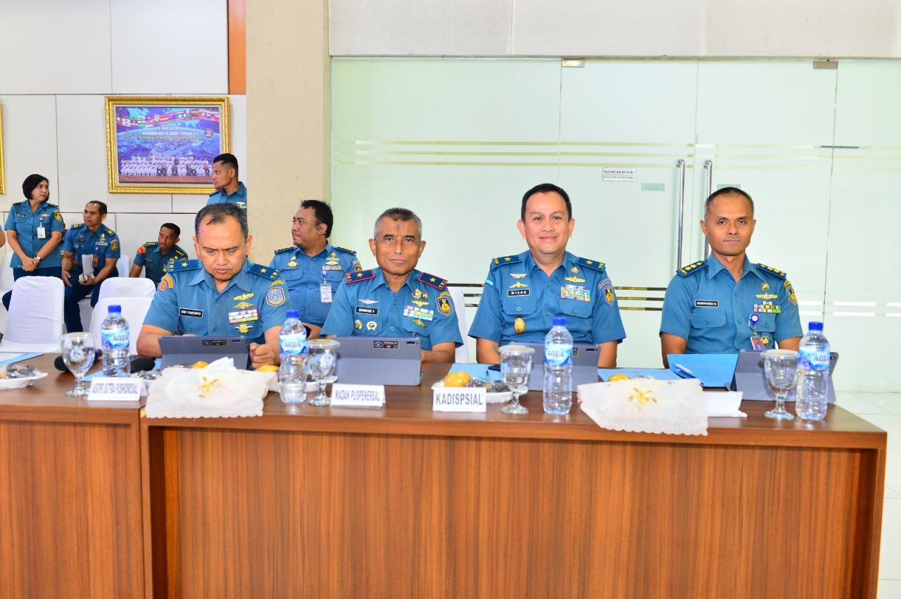 Wadan Puspenerbal Hadiri Sidang Pantukhir Seleksi Calon Pasis Dikreg Seskoal Angkatan ke-64