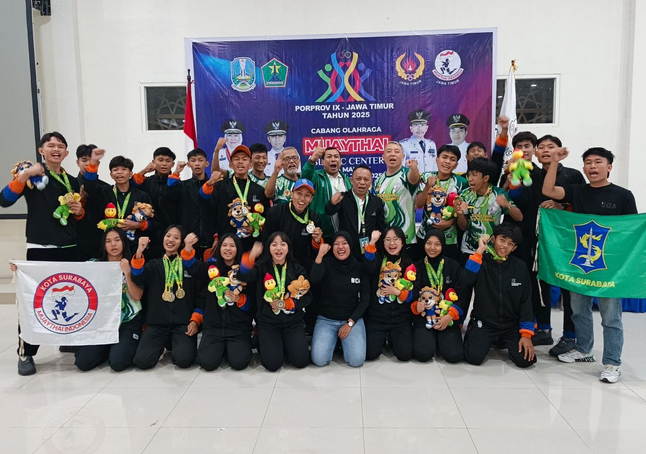 Muaythai Porprov Jatim IX/2025 Sukses Digelar Tanpa Kendala, Panitia dan Wasit Raih Apresiasi
