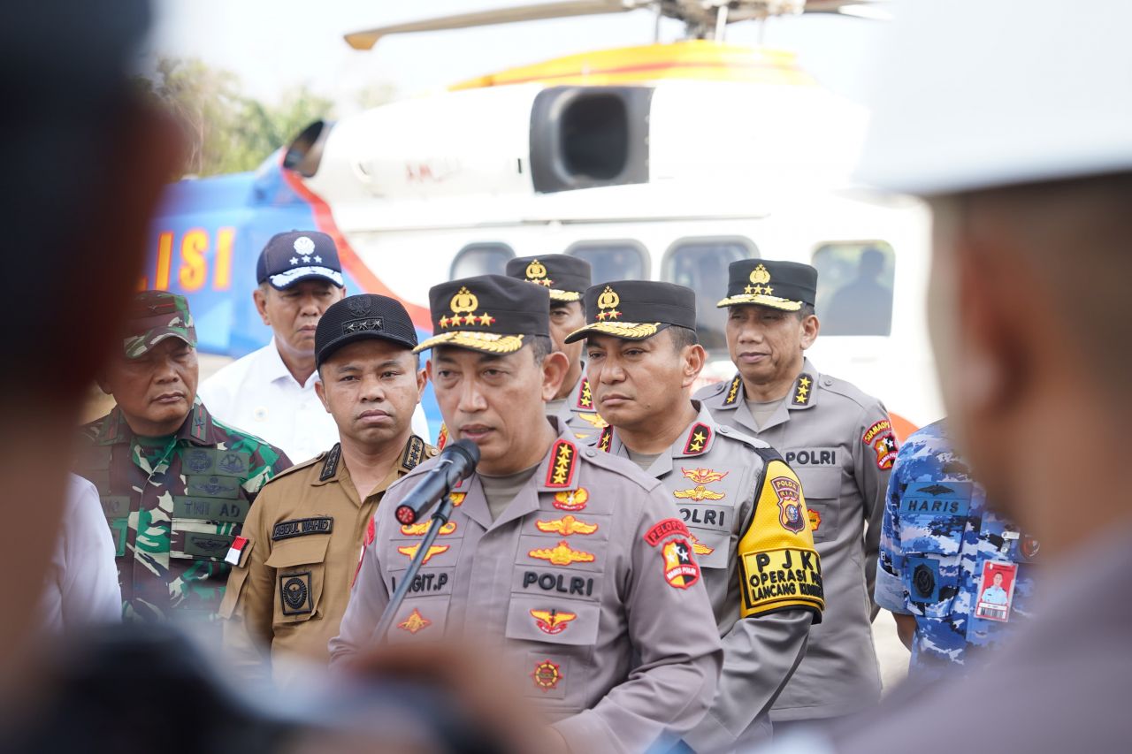 Kapolri; Kebakaran Hutan Dan Lahan Di Riau Masih Terkendali