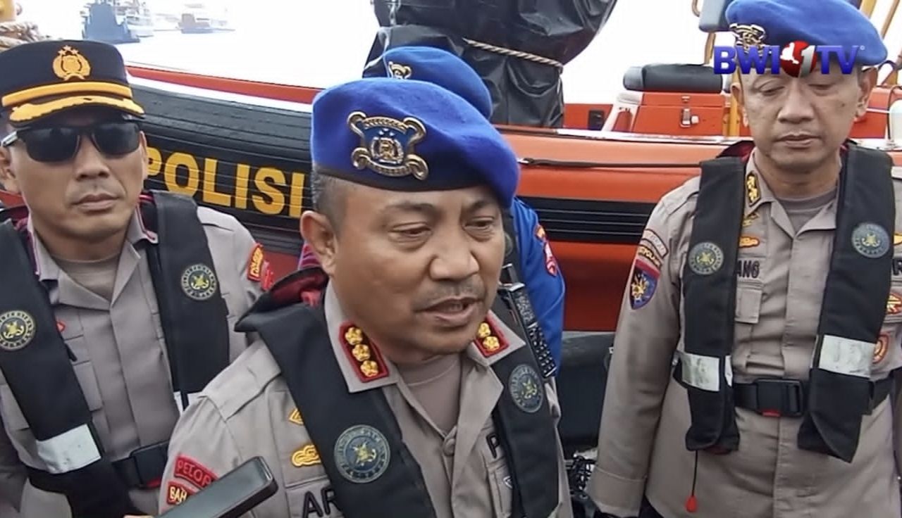 Polairud Polda Jatim Temukan Bangkai KMP Tunu di Kedalaman 47 Meter