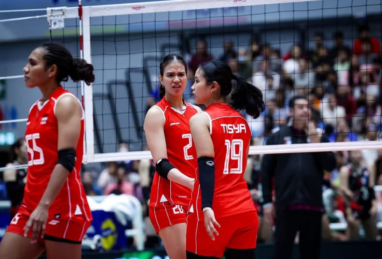 Kalah dari Thailand, Timnas Voli Indoor Senior Putri Indonesia Babak Belur di SEA V League