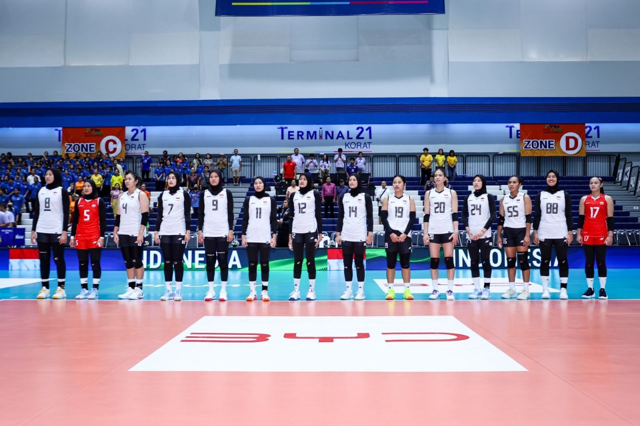 Tragis! Timnas Voli Indoor Senior Putri Indonesia Babak Belur di Putaran Pertama SEA V League