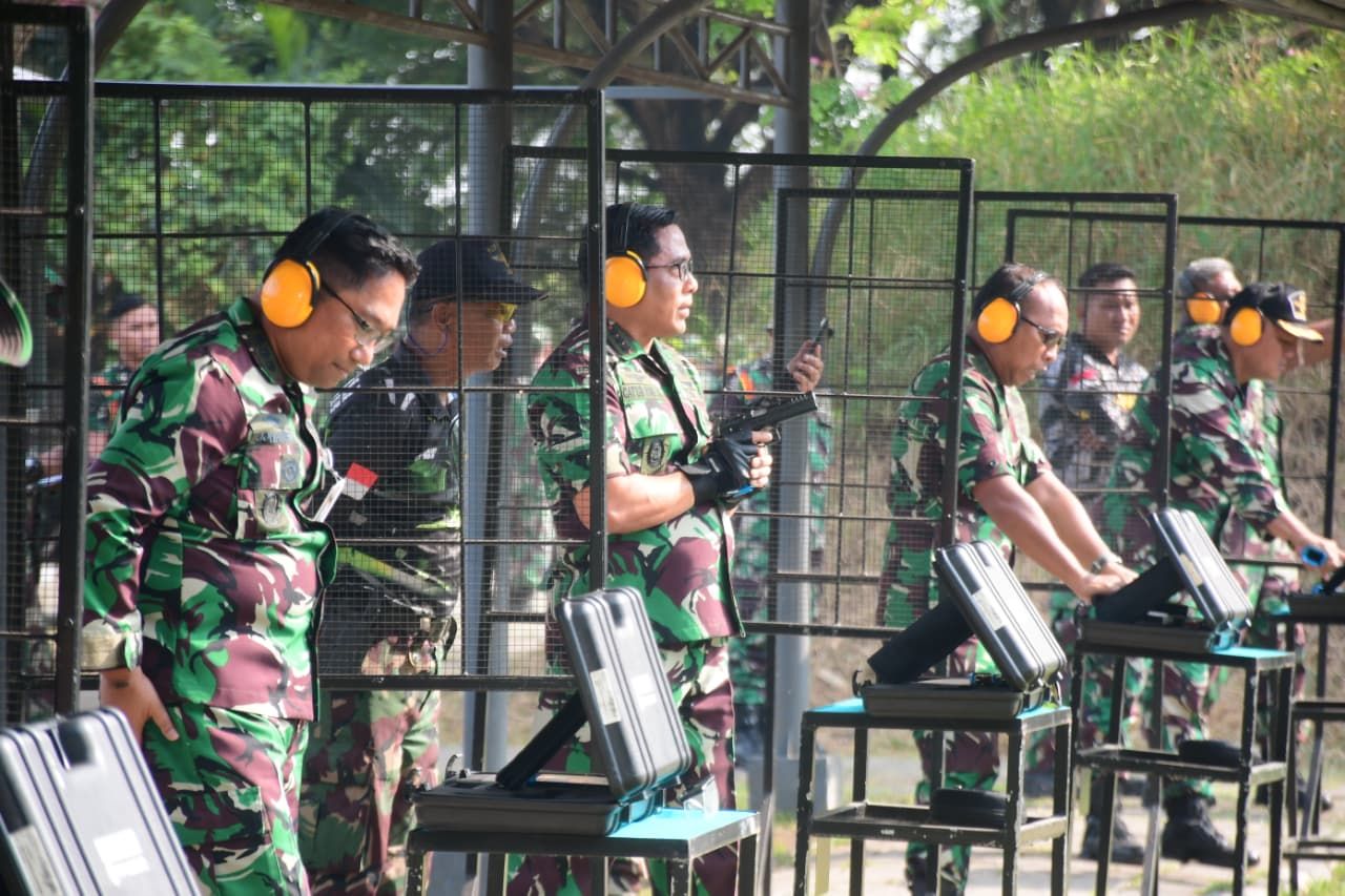 Latihan Menambak Rutin, Wadan Pususpenerbal : Utamakan Faktor Keamanan dan Perhatikan Nabitepi