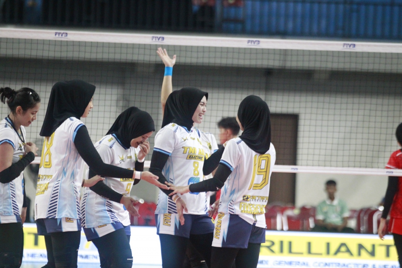 TNI AU Kalahkan Jenggolo Sport Sidoarjo Pada Laga Pembuka Livoli Divisi Utama 2025