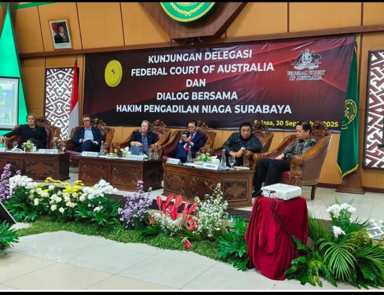 Kuatkan Sinergi Internasional, PN Surabaya Jalin Dialog dengan Federal Court of Australia