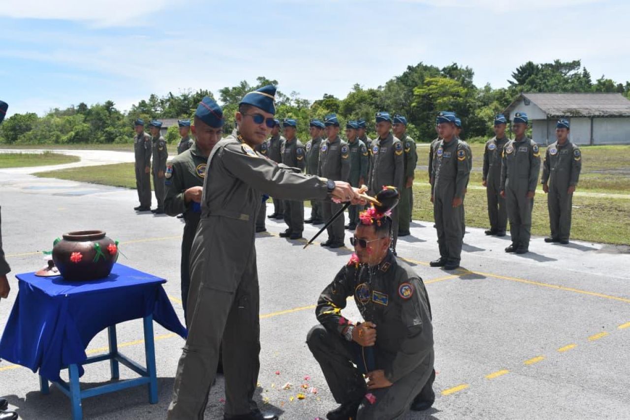 Dari Ujung Timur Indonesia, Wing Udara 3 Puspenerbal Kembali Cetak Sejarah Lahirkan Captain Pilot AS 565 MBe Panther