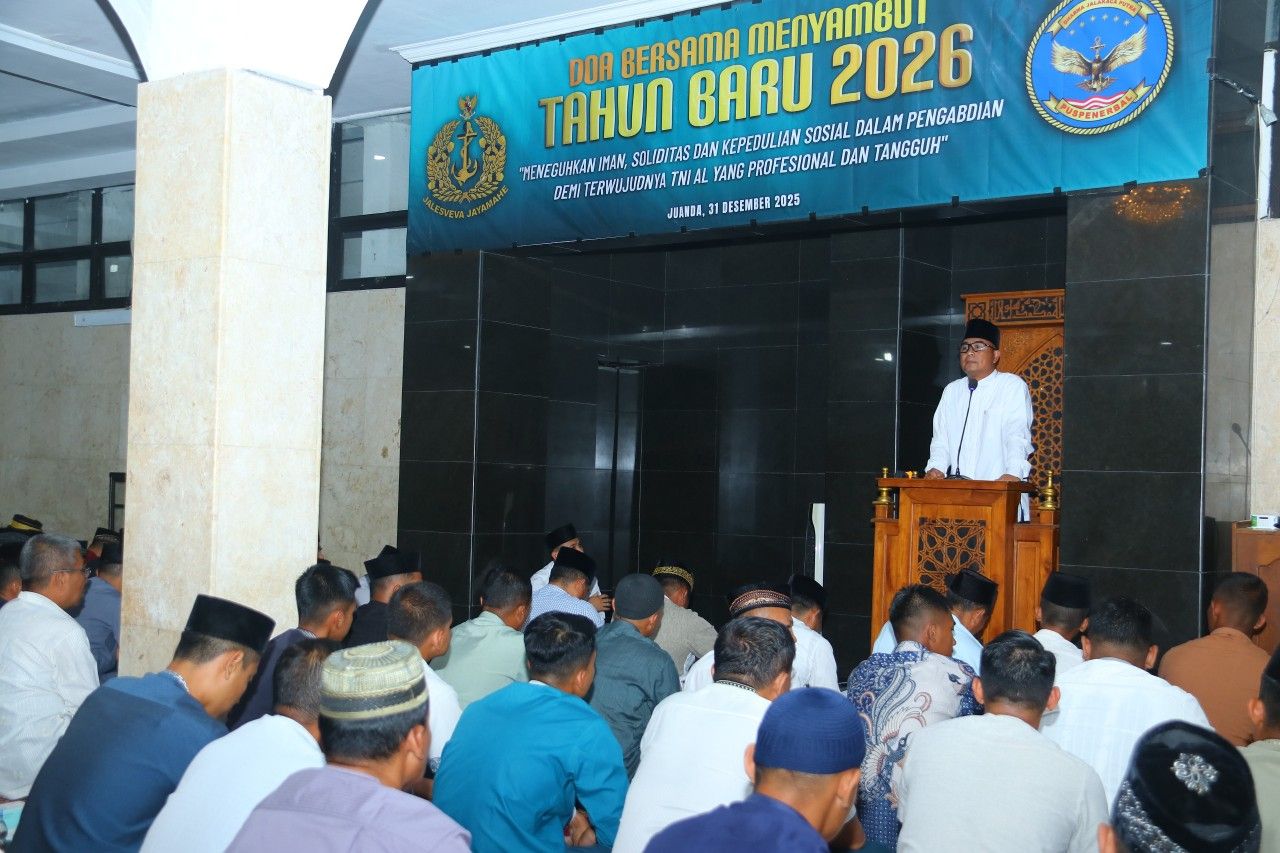 Puspenerbal Gelar Doa Bersama Lintas Agama Jelang Pergantian Tahun 2025 ke 2026