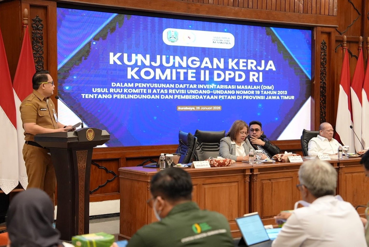 Tingkatkan Perlindungan Petani, Komite II DPD RI Susun DIM