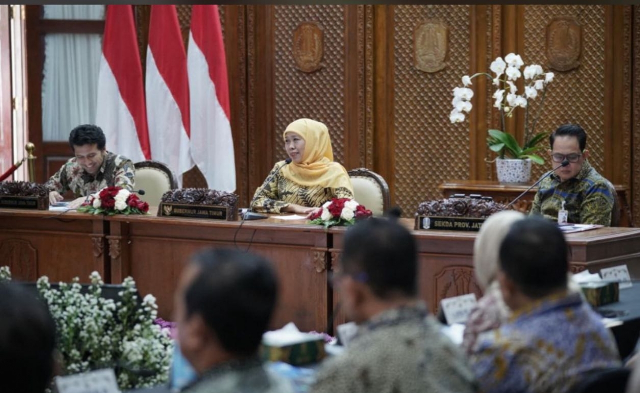 Pemprov Jawa Timur Gelar Rapat Finalisasi LKPJ Gubernur Akhir Tahun Anggaran 2025