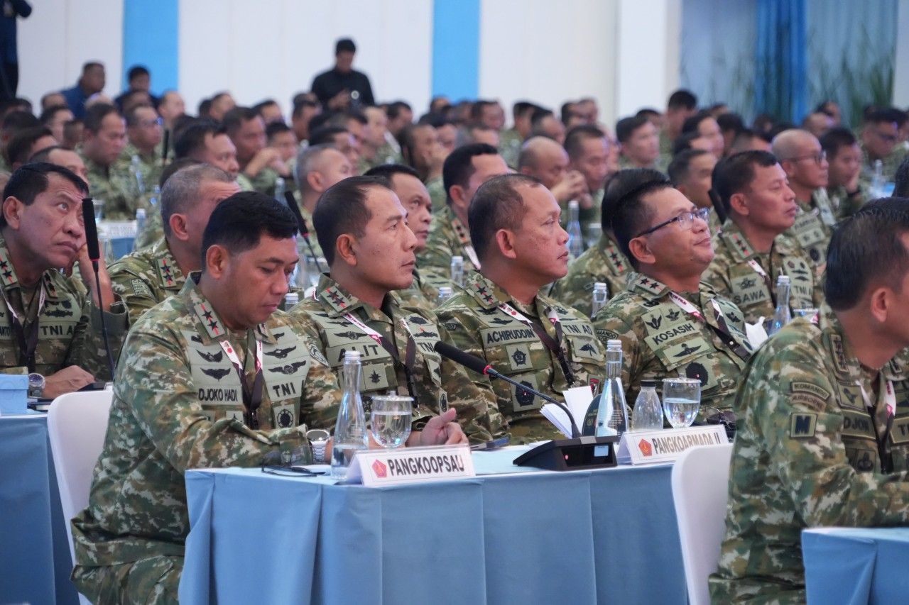 Pangkoarmada II Hadiri Rapim TNI 2026 sebagai Forum Strategis Pimpinan TNI