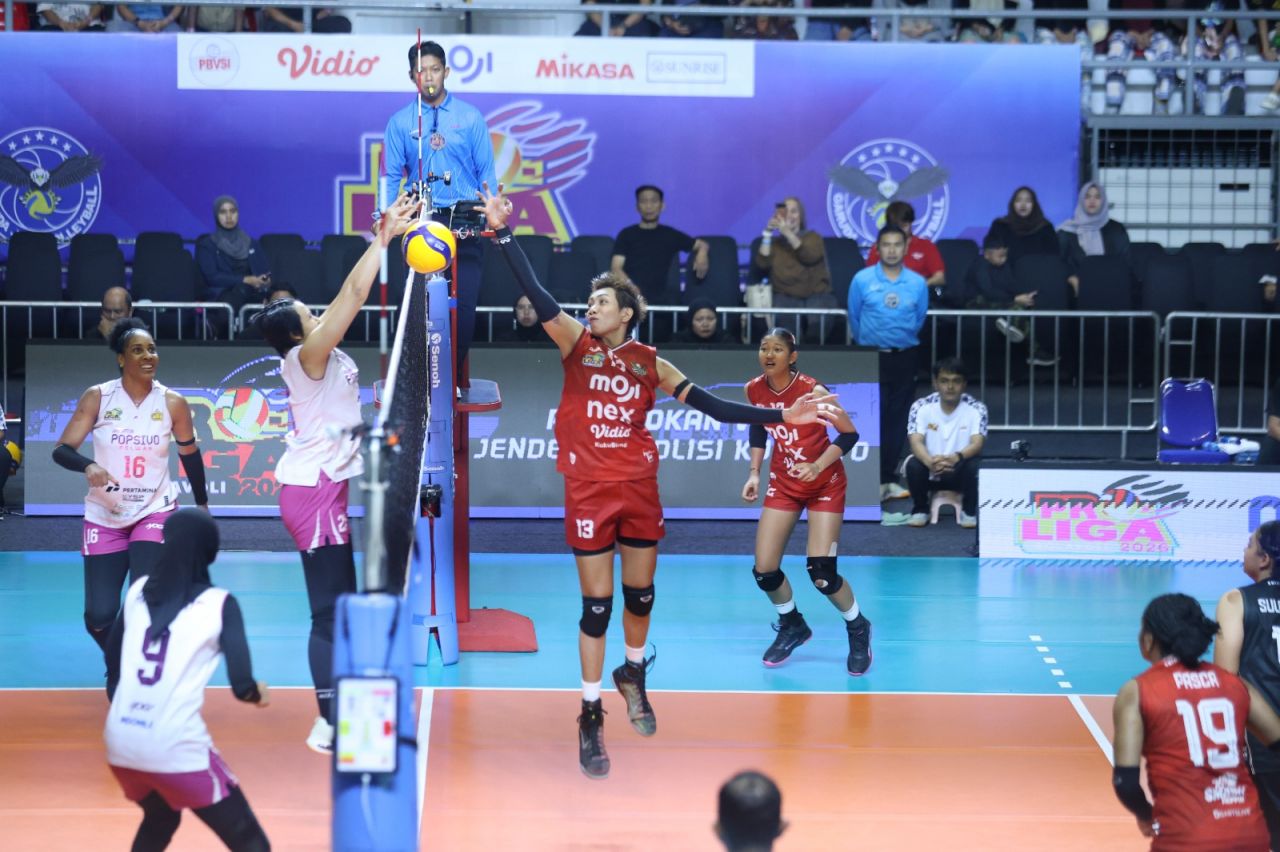 Hasil Proliga 2026 Terbaru! : Popsivo Polwan Lumpuhkan Medan Falcons 3-0