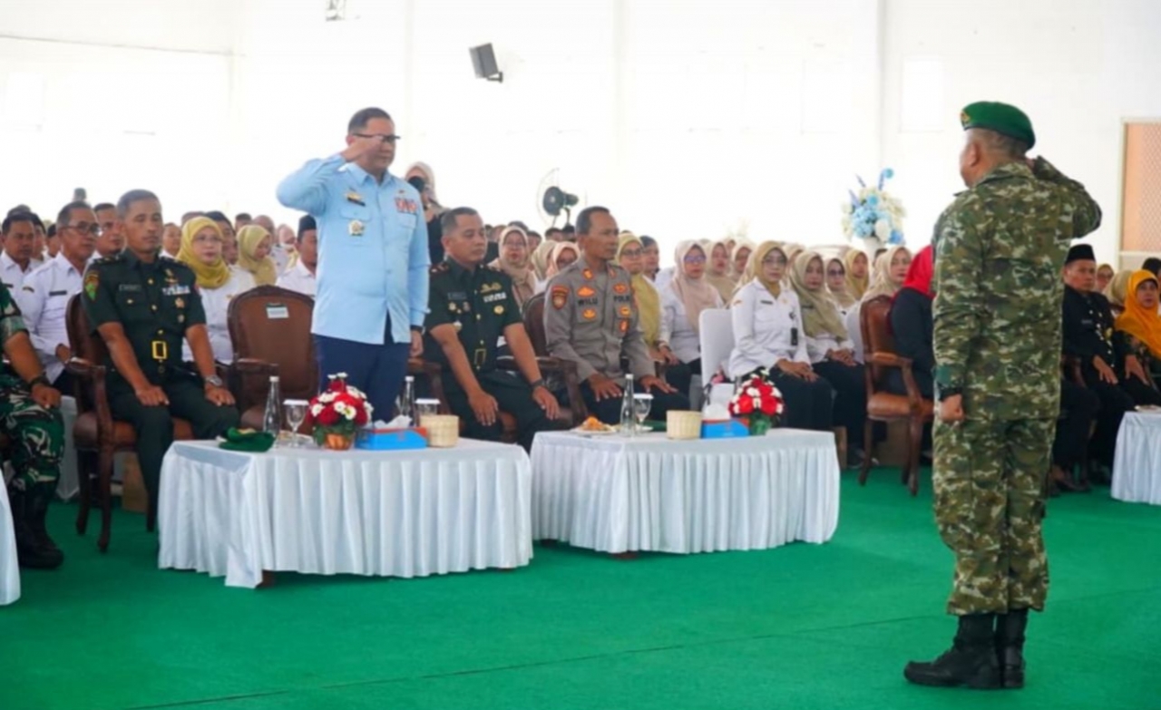 Kadindik Jatim Pimpin Sertijab Kepala SMAN 5 Taruna Brawijaya, Tekankan Kolaborasi dan Karakter Disiplin