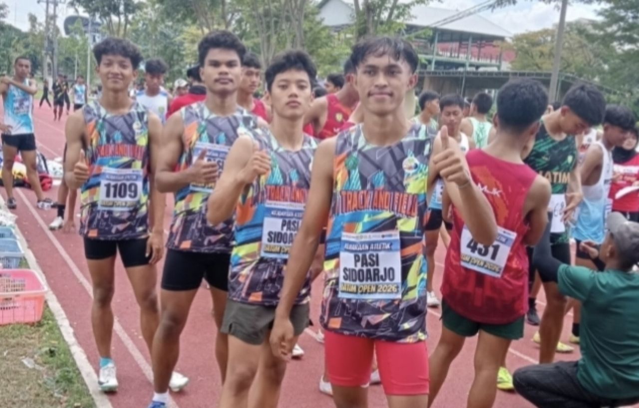 Papua Athletics Center Juara Umum Kejuaraan Atletik Jatim Open 2026