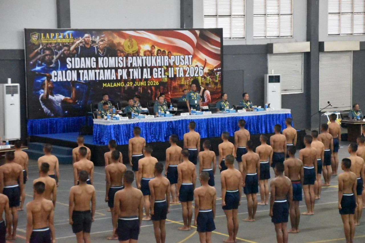 Mantap, 42 Pemuda Maluku Lolos Seleksi Pusat Calon Tantama TNl AL Siap Jalani Pendidikan Militer