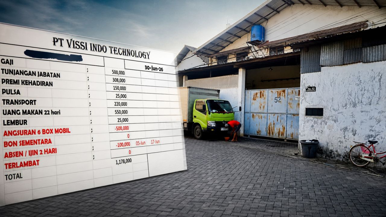 Disperinaker Siapkan Sidak PT VISSI INDO TECHNOLOGY, Driver Mengaku Gaji Dipotong Rp3 Juta