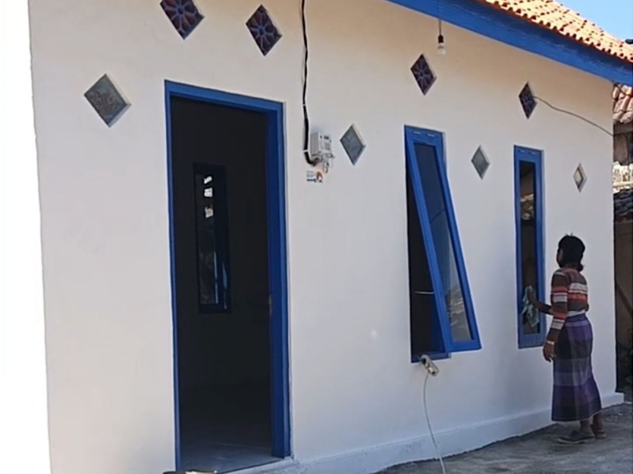 Kondisi rumah Musyarofah usai direnovasi