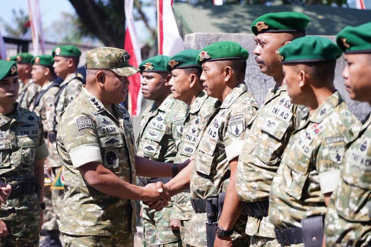 Wakasad: Generasi Pertama Yonif TP 531/Menak Sopal Akan Menorehkan Sejarah Satuan