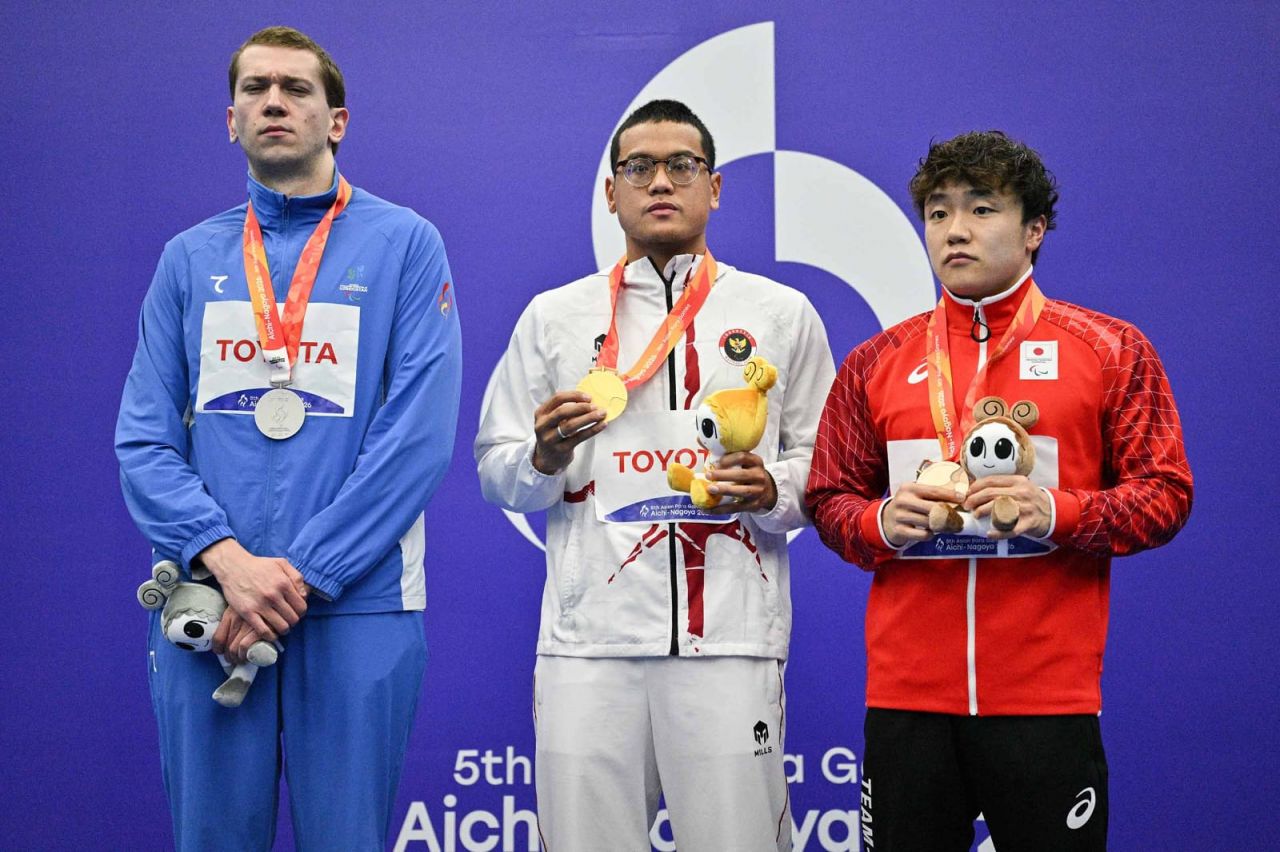 Rifky Taklukkan Elite Asia: Dua Emas, Dua Perak, dan Rekor Asia dari Nagoya