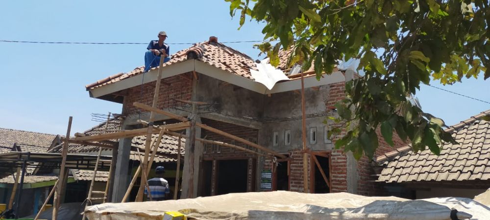 Pembugaran Rumah Supadi Oleh Satgas TMMD Mencapai 90%