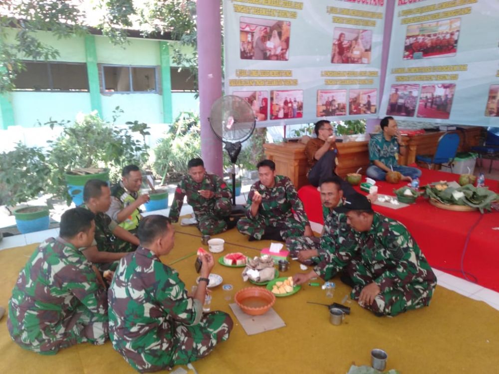 Satgas TMMD ke 106 dan Masyarakat Terjalin Harmoni 