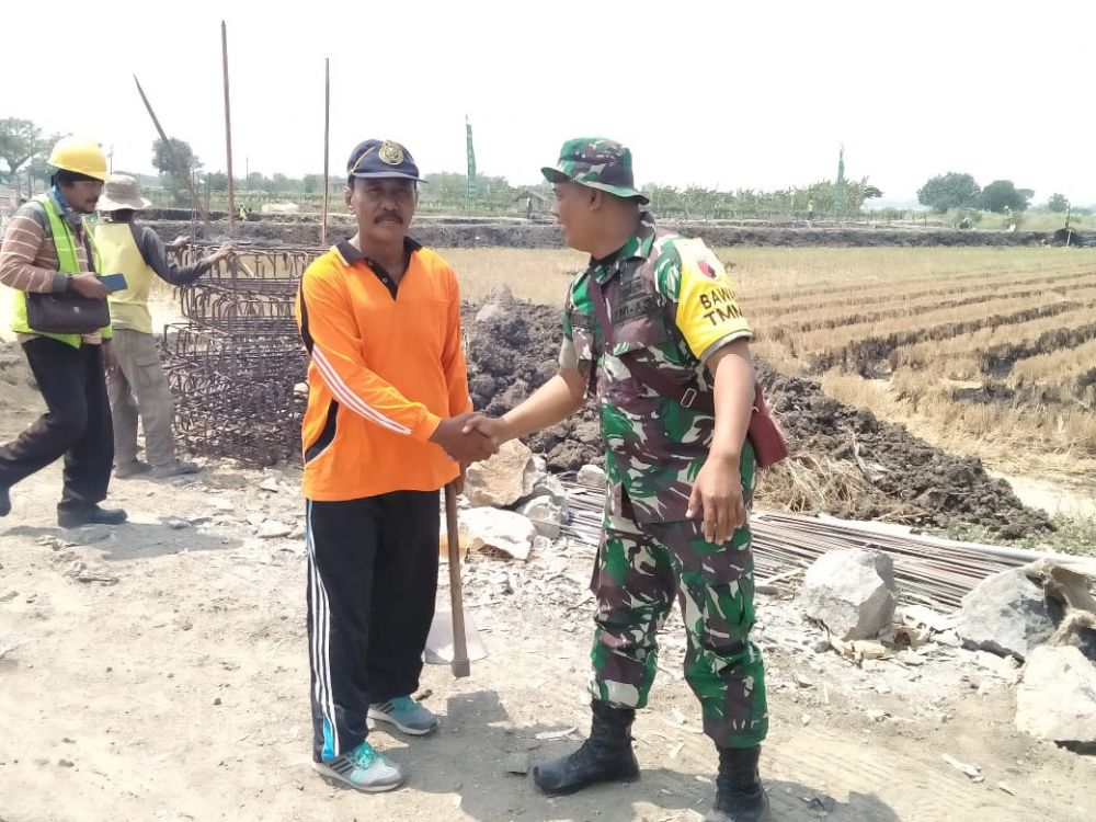 TMMD 106 Kodim 0816 Sidiarjo Tak Lepas Dari Peran Babinsa