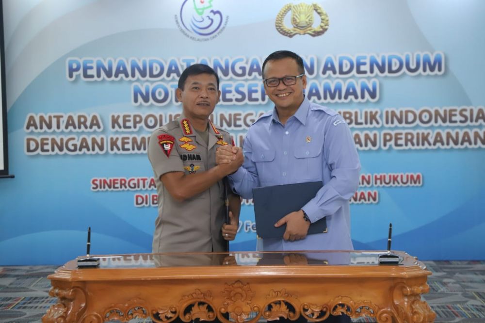 KKP-Polri Sepakat Utamakan Pembinaan untuk Nelayan