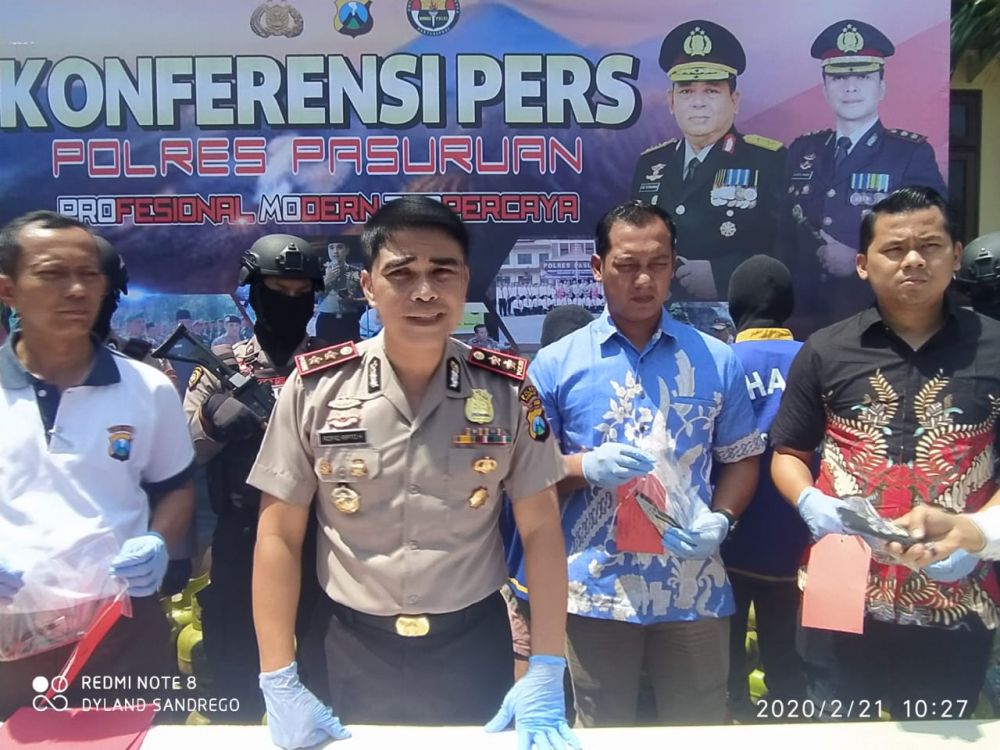 Polres Pasuruan Ungkap Penyalahgunaan LPG Bersubsidi
