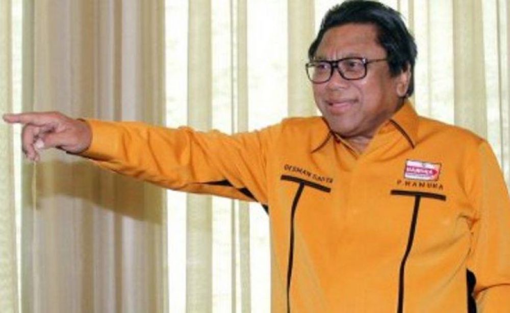 Ketua Umum DPP Partai Hanura Oesman Sapta Odang (Oso) (Foto: Ist)