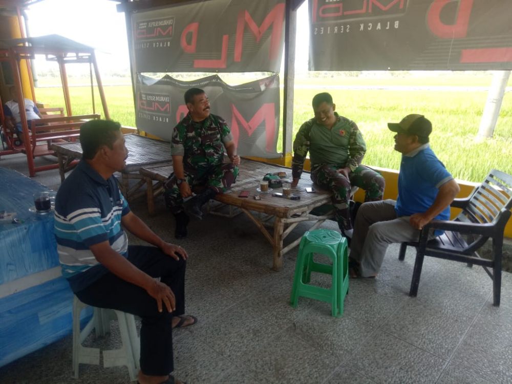 Danramil Jabon Dukung Kegiatan Komsos Dengan Seluruh Elemen Masyarakat