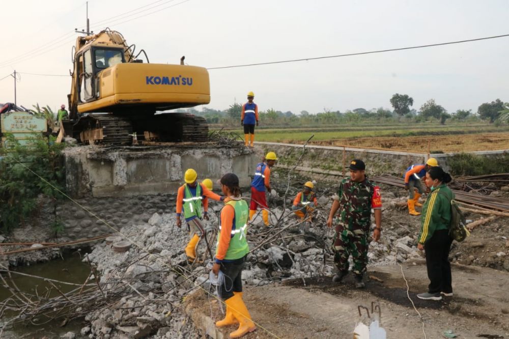 Serma Sutrisno Optimis TMMD KE 106 Selesai Tepat Waktu