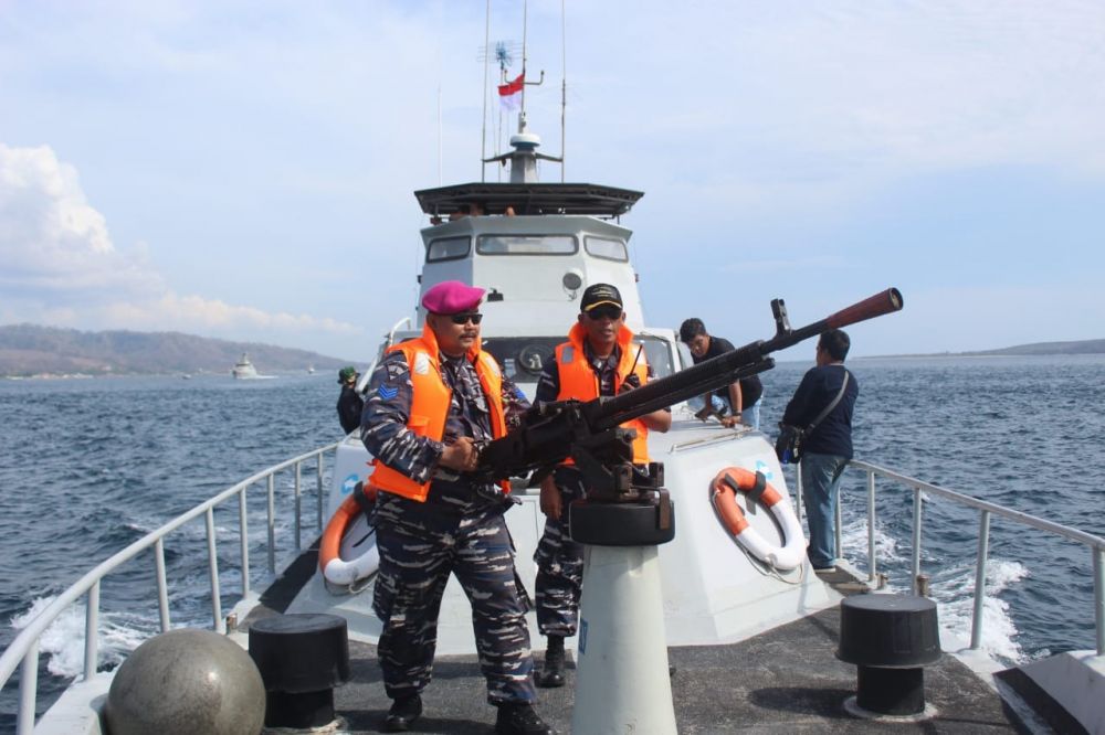 Lanal Banyuwangi Amankan Selat Bali pada Perayaan Nataru 2020