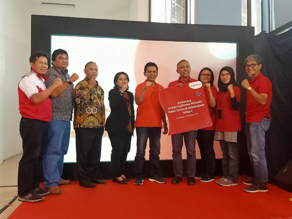 Ini Pemenang Program  IndiHome Miliarder Semarak Kebahagiaan 