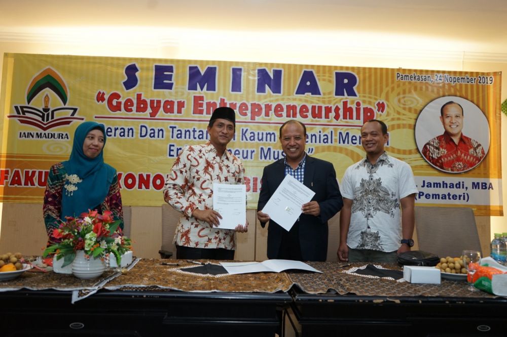 KADIN Institute dan FEBI IAIN Madura MoU Pengembangan SDM dan Riset