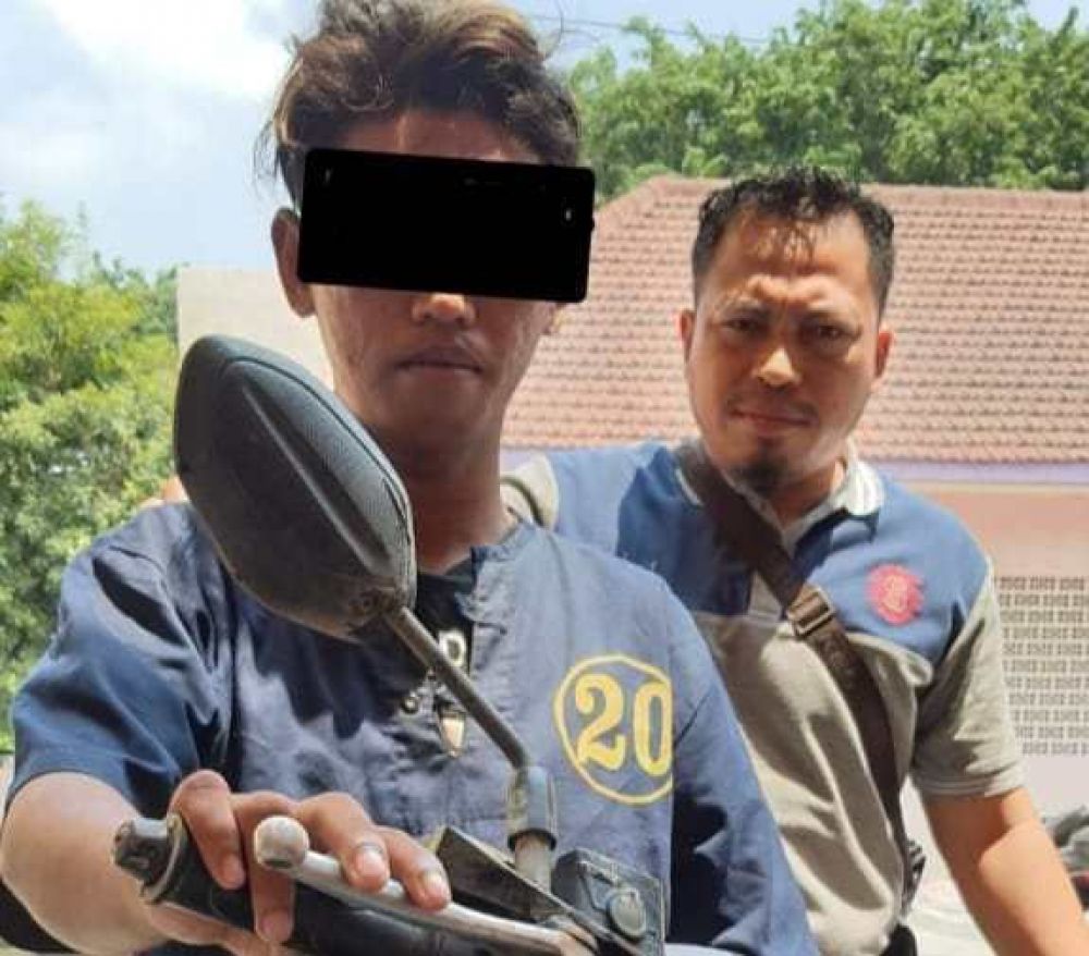Satu Dari Komplotan Maling Motor Ditangkap Polsek Kenjeran Surabaya