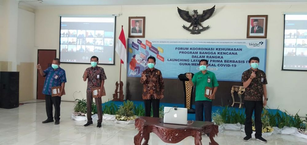 BKKBN Prov. Jatim Launching Aplikasi Layanan Prima Berbasis IT