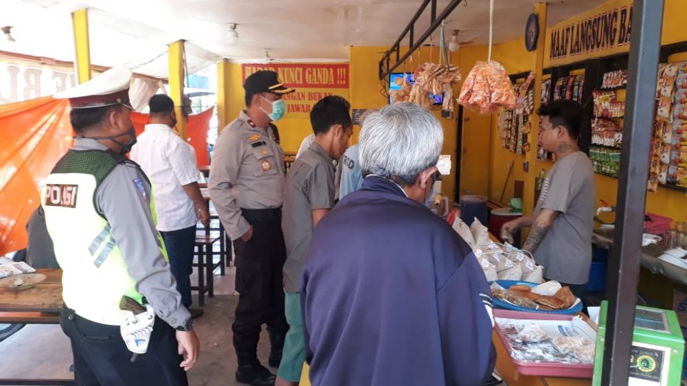 Kapolsek Semampir: Pemilik Toko Diminta Wajib Mengikuti Aturan PSBB