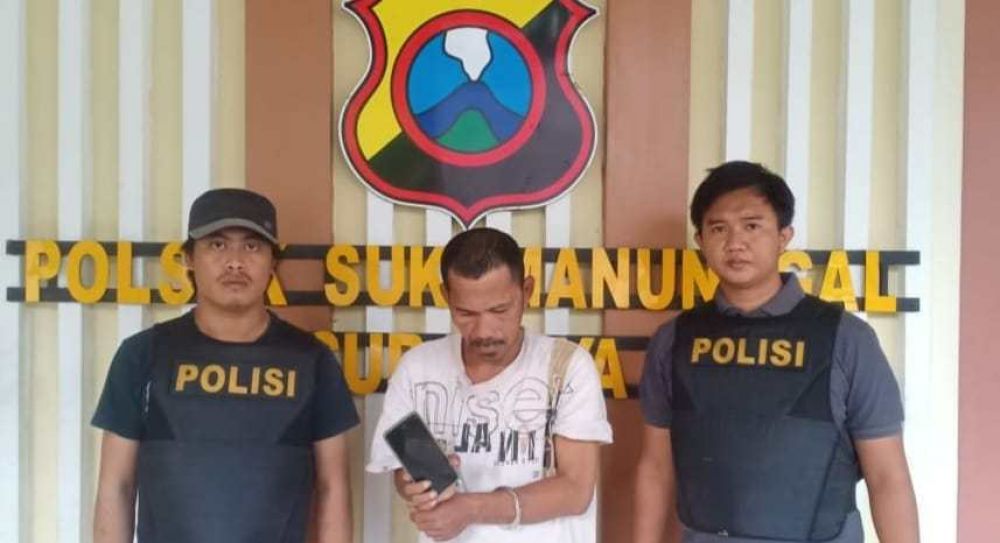 Maling HP Kejebak Dalam Gang