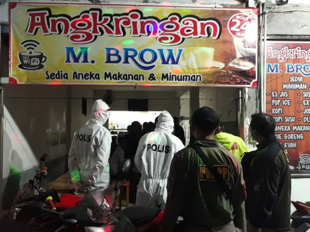 16 Orang di Surabaya Terjaring Razia PSBB Oleh Petugas Gabungan 