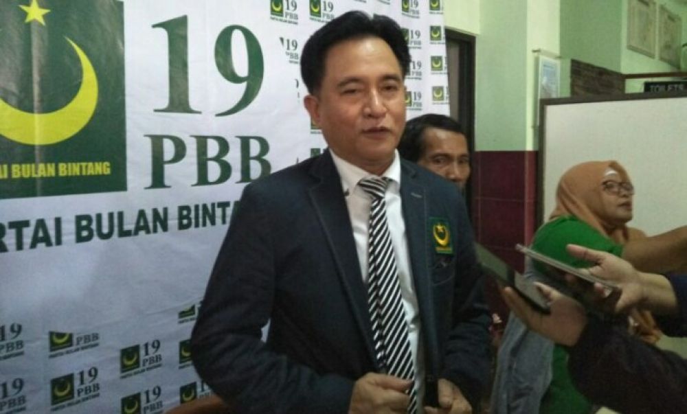 Ketua Umum Partai Bulan Bintang (PBB) Yusril Ihza Mahendra 