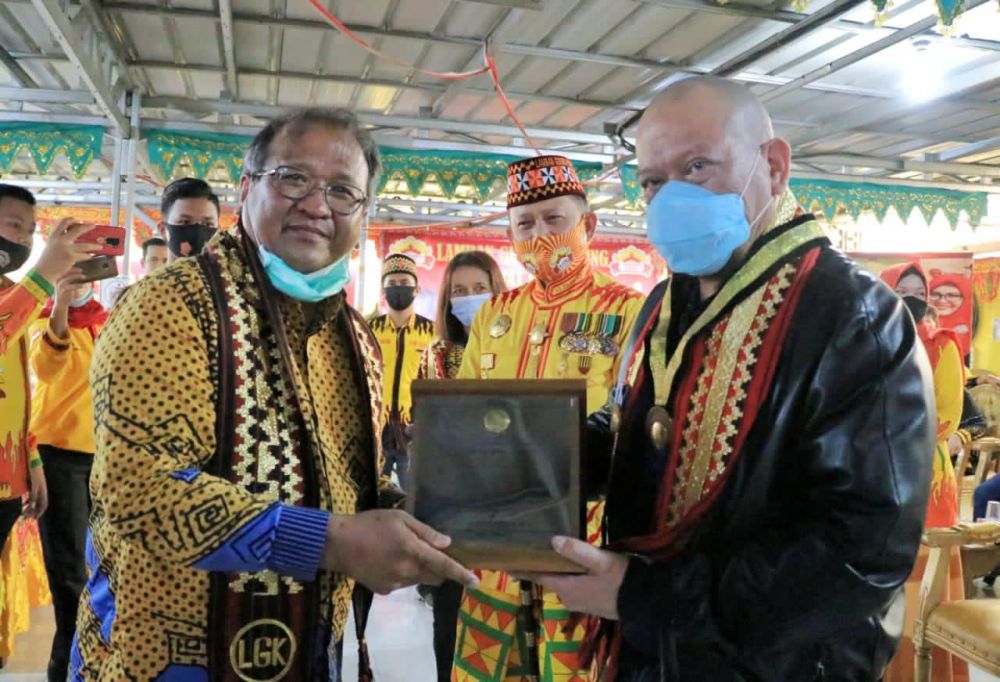 LaNyalla Dukung Nanas Subang Produksi Lampung Makin Go Internasional