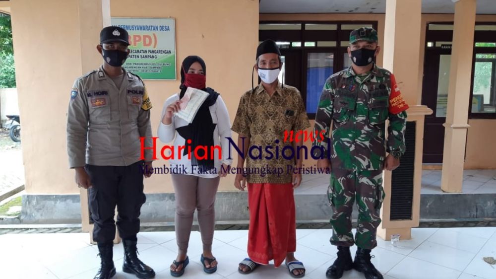 Pencairan BST Desa Gulbung Kec.  Pengarengan Berjalan Lancar 
