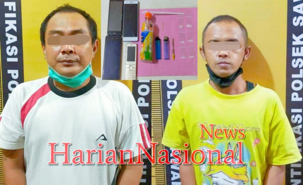 Dua Pengedar Narkoba Asal Surabaya Diringkus TAB Polsek Sawahan