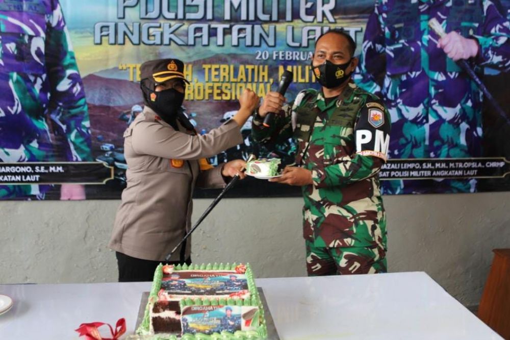 AKBP Ganis Setyaningrum Berikan Kado Kejutan Di HUT Ke 75 Pomal