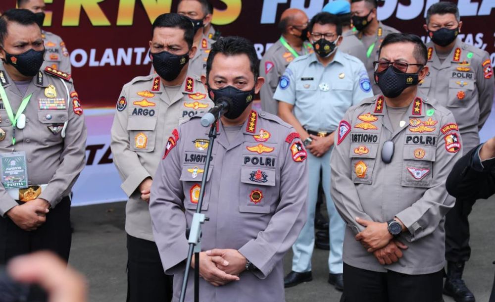 Kapolri Minta Korlantas Terus Berinovasi Dalam Pelayanan Masyarakat