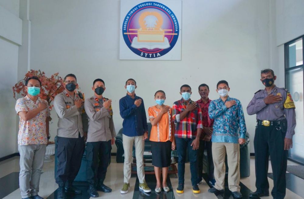 Polres Pelabuhan Tanjung Perak Silaturahmi Ke STTIA Surabaya